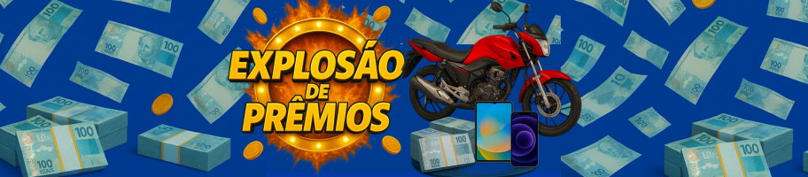 EXPLOSÃO DE PREMIOS! 😍 R$ 5,00 PRÊMIOS ATÉ R$20.000,00